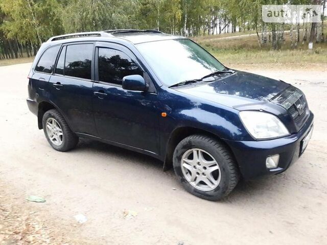 Синий Чери Tiggo 2, объемом двигателя 2 л и пробегом 149 тыс. км за 5000 $, фото 1 на Automoto.ua