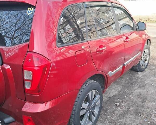 Красный Чери Tiggo 3, объемом двигателя 1.6 л и пробегом 148 тыс. км за 8400 $, фото 1 на Automoto.ua