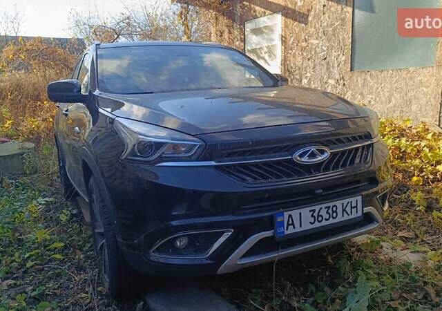 Черный Чери Tiggo 7, объемом двигателя 1.5 л и пробегом 98 тыс. км за 12000 $, фото 1 на Automoto.ua