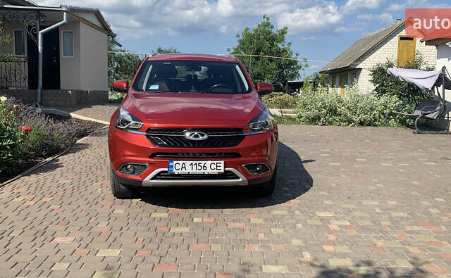 Красный Чери Tiggo 7, объемом двигателя 1.5 л и пробегом 86 тыс. км за 10500 $, фото 1 на Automoto.ua
