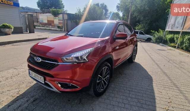 Красный Чери Tiggo 7, объемом двигателя 1.5 л и пробегом 77 тыс. км за 13000 $, фото 1 на Automoto.ua