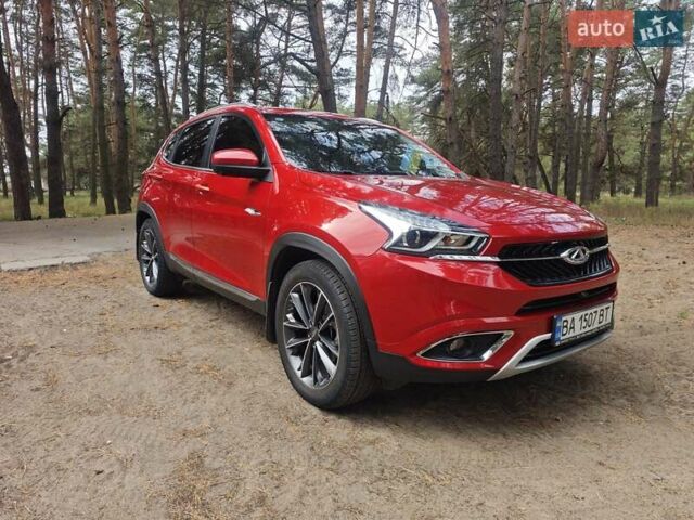 Червоний Чері Tiggo 7, об'ємом двигуна 1.5 л та пробігом 77 тис. км за 12500 $, фото 1 на Automoto.ua