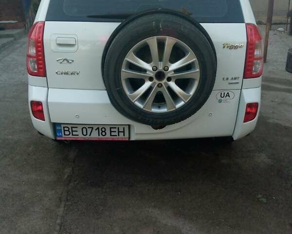 Белый Чери Тигго, объемом двигателя 1.8 л и пробегом 106 тыс. км за 7500 $, фото 1 на Automoto.ua