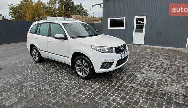 Белый Чери Тигго, объемом двигателя 1.6 л и пробегом 205 тыс. км за 4950 $, фото 1 на Automoto.ua