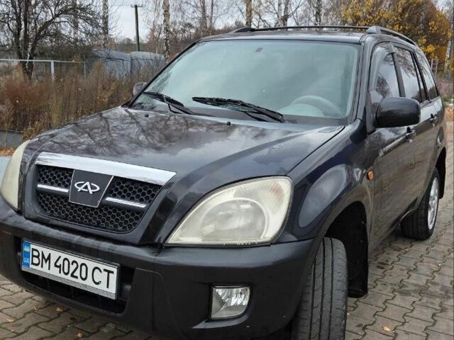 Черный Чери Тигго, объемом двигателя 2 л и пробегом 220 тыс. км за 3000 $, фото 1 на Automoto.ua