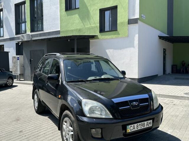 Чорний Чері Тігго, об'ємом двигуна 2 л та пробігом 154 тис. км за 3500 $, фото 1 на Automoto.ua
