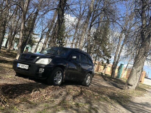 Черный Чери Тигго, объемом двигателя 2 л и пробегом 230 тыс. км за 3000 $, фото 1 на Automoto.ua