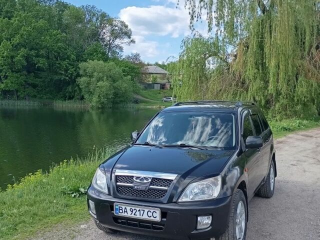 Черный Чери Тигго, объемом двигателя 2 л и пробегом 181 тыс. км за 3900 $, фото 1 на Automoto.ua
