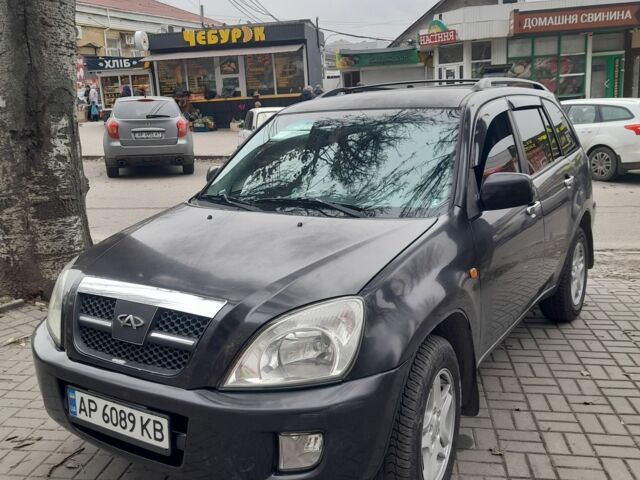 Черный Чери Тигго, объемом двигателя 2 л и пробегом 232 тыс. км за 3000 $, фото 1 на Automoto.ua