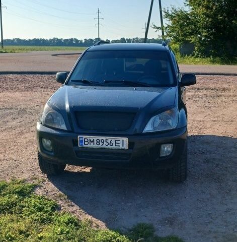 Черный Чери Тигго, объемом двигателя 2 л и пробегом 238 тыс. км за 4600 $, фото 1 на Automoto.ua