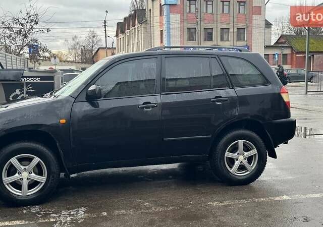 Чорний Чері Тігго, об'ємом двигуна 2 л та пробігом 310 тис. км за 2950 $, фото 1 на Automoto.ua