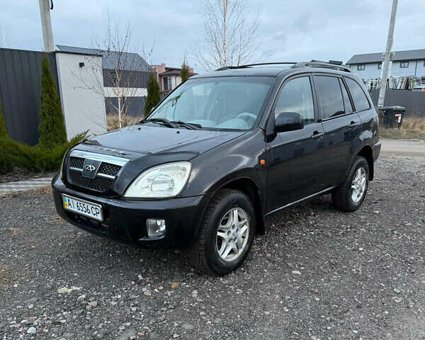 Черный Чери Тигго, объемом двигателя 2 л и пробегом 259 тыс. км за 3350 $, фото 1 на Automoto.ua