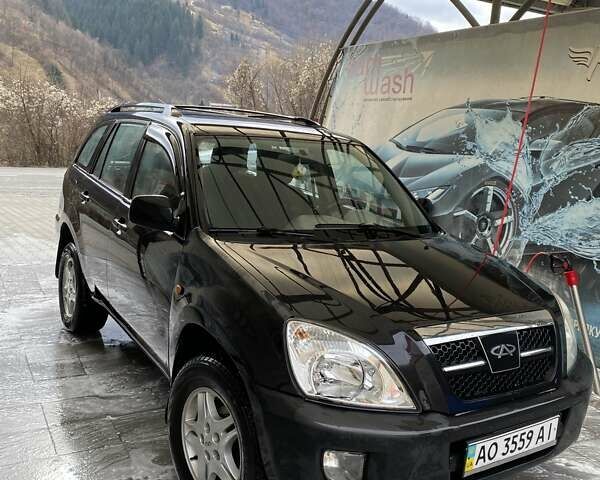 Черный Чери Тигго, объемом двигателя 1.97 л и пробегом 150 тыс. км за 3900 $, фото 1 на Automoto.ua