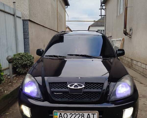 Черный Чери Тигго, объемом двигателя 2 л и пробегом 230 тыс. км за 3000 $, фото 1 на Automoto.ua