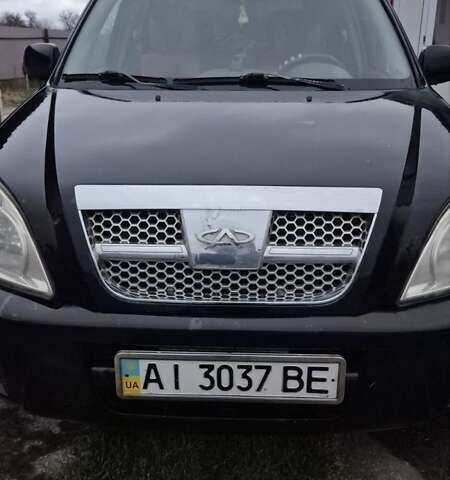 Чорний Чері Тігго, об'ємом двигуна 2 л та пробігом 239 тис. км за 3400 $, фото 1 на Automoto.ua