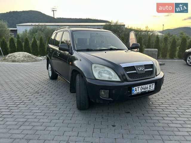 Чорний Чері Тігго, об'ємом двигуна 2 л та пробігом 258 тис. км за 3500 $, фото 1 на Automoto.ua