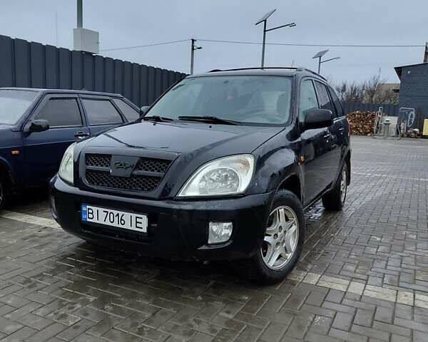 Черный Чери Тигго, объемом двигателя 2 л и пробегом 300 тыс. км за 2800 $, фото 1 на Automoto.ua