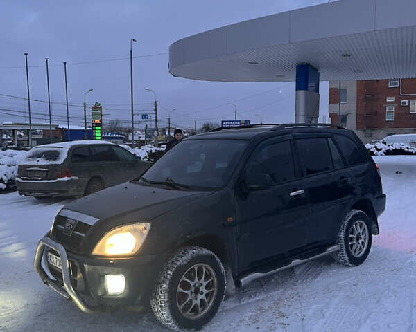 Чорний Чері Тігго, об'ємом двигуна 2 л та пробігом 250 тис. км за 2300 $, фото 1 на Automoto.ua