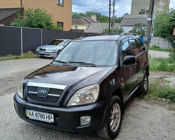 Чорний Чері Тігго, об'ємом двигуна 2.4 л та пробігом 382 тис. км за 3500 $, фото 1 на Automoto.ua