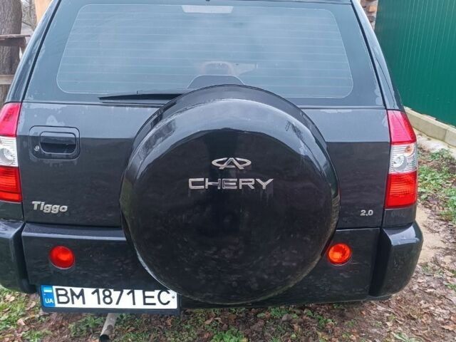 Черный Чери Тигго, объемом двигателя 2 л и пробегом 315 тыс. км за 3000 $, фото 1 на Automoto.ua