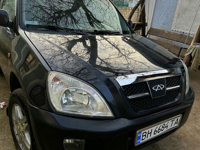 Чорний Чері Тігго, об'ємом двигуна 2 л та пробігом 170 тис. км за 3600 $, фото 1 на Automoto.ua