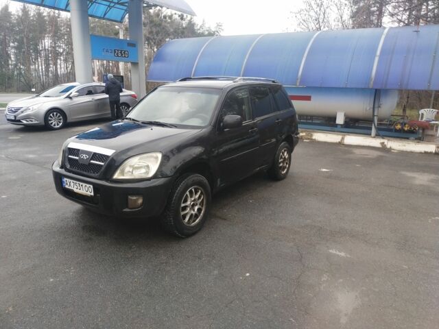 Чорний Чері Тігго, об'ємом двигуна 2.4 л та пробігом 400 тис. км за 2500 $, фото 1 на Automoto.ua