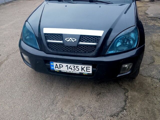 Черный Чери Тигго, объемом двигателя 2 л и пробегом 220 тыс. км за 3400 $, фото 1 на Automoto.ua