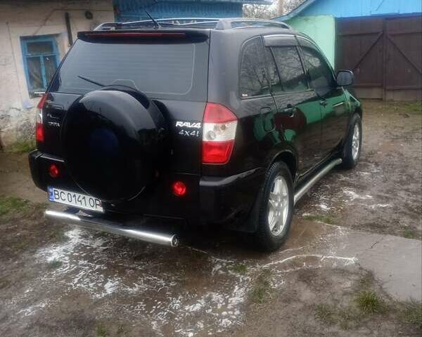 Черный Чери Тигго, объемом двигателя 2.35 л и пробегом 138 тыс. км за 4800 $, фото 1 на Automoto.ua