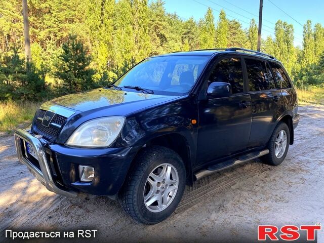 Черный Чери Тигго, объемом двигателя 2 л и пробегом 185 тыс. км за 2950 $, фото 1 на Automoto.ua