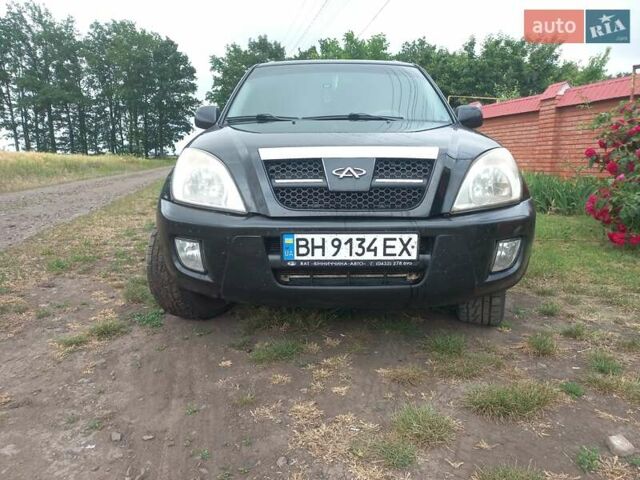 Черный Чери Тигго, объемом двигателя 2 л и пробегом 124 тыс. км за 4300 $, фото 1 на Automoto.ua