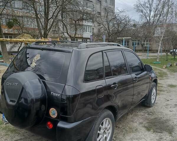 Чорний Чері Тігго, об'ємом двигуна 2.4 л та пробігом 126 тис. км за 4300 $, фото 1 на Automoto.ua