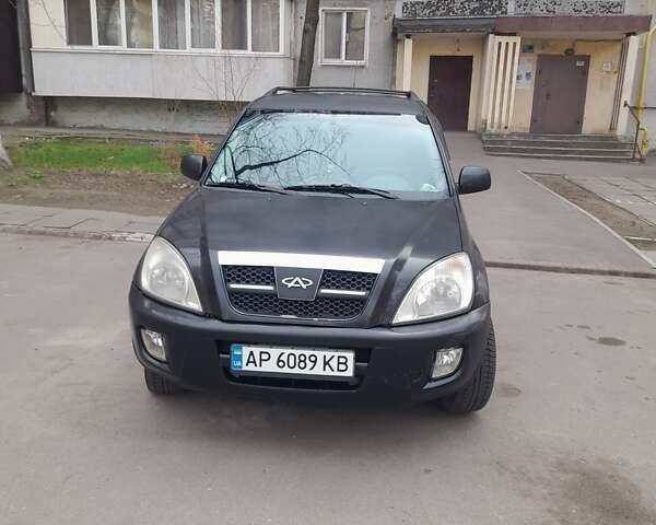 Черный Чери Тигго, объемом двигателя 2 л и пробегом 232 тыс. км за 3000 $, фото 1 на Automoto.ua