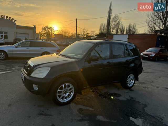 Чорний Чері Тігго, об'ємом двигуна 2.35 л та пробігом 150 тис. км за 4500 $, фото 1 на Automoto.ua