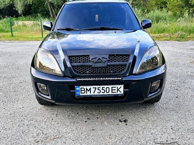 Чорний Чері Тігго, об'ємом двигуна 2 л та пробігом 190 тис. км за 3800 $, фото 1 на Automoto.ua