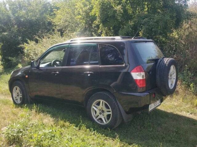 Черный Чери Тигго, объемом двигателя 2 л и пробегом 171 тыс. км за 3800 $, фото 1 на Automoto.ua