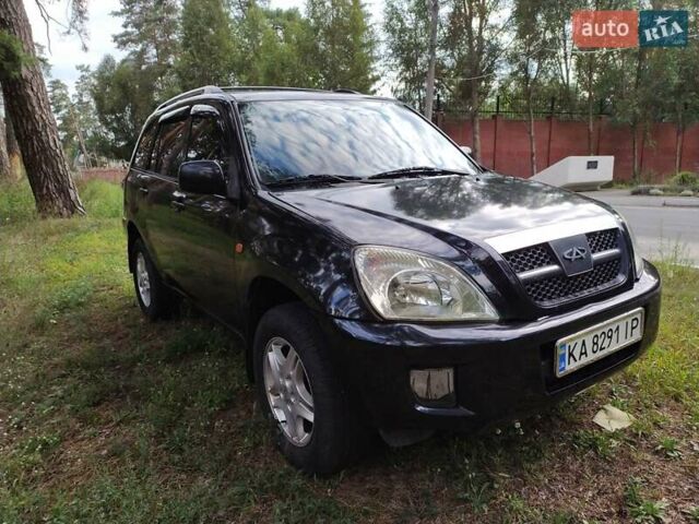 Черный Чери Тигго, объемом двигателя 2 л и пробегом 160 тыс. км за 2999 $, фото 1 на Automoto.ua