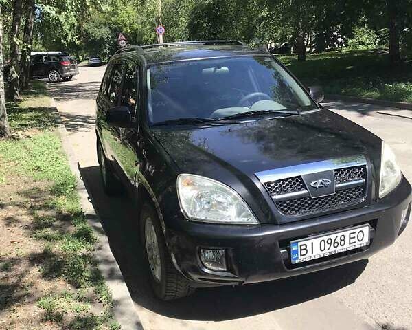 Чорний Чері Тігго, об'ємом двигуна 2 л та пробігом 200 тис. км за 3700 $, фото 1 на Automoto.ua