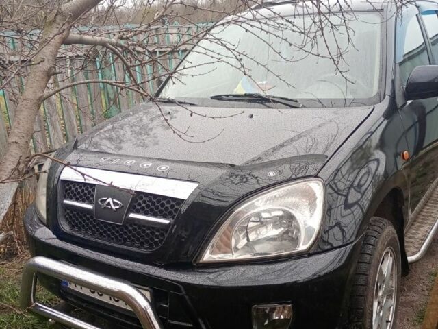 Чорний Чері Тігго, об'ємом двигуна 2 л та пробігом 150 тис. км за 3500 $, фото 1 на Automoto.ua