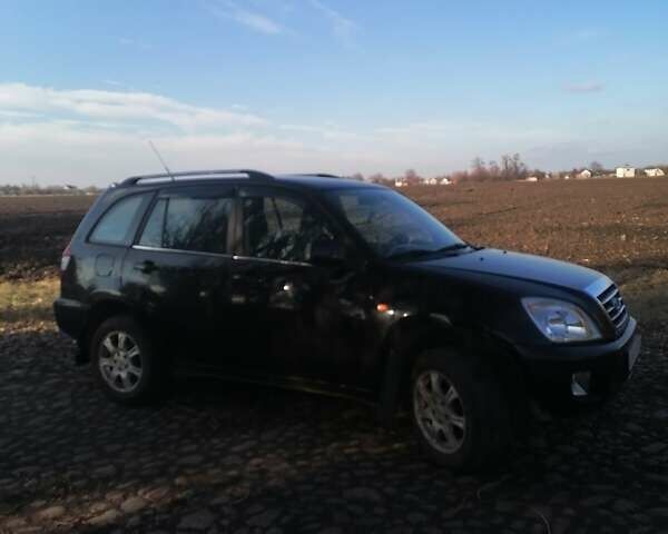 Черный Чери Тигго, объемом двигателя 1.6 л и пробегом 167 тыс. км за 3700 $, фото 1 на Automoto.ua
