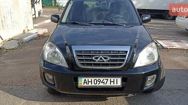 Черный Чери Тигго, объемом двигателя 2 л и пробегом 175 тыс. км за 3899 $, фото 1 на Automoto.ua