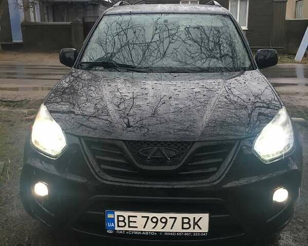 Черный Чери Тигго, объемом двигателя 1.85 л и пробегом 70 тыс. км за 6500 $, фото 1 на Automoto.ua