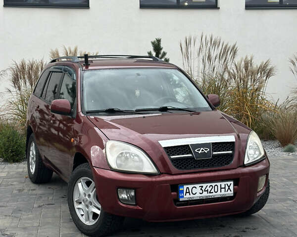 Червоний Чері Тігго, об'ємом двигуна 2 л та пробігом 160 тис. км за 3500 $, фото 1 на Automoto.ua