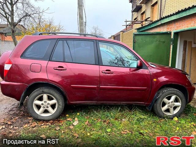 Червоний Чері Тігго, об'ємом двигуна 2 л та пробігом 200 тис. км за 3800 $, фото 1 на Automoto.ua