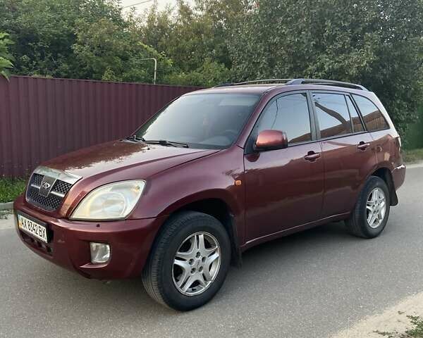 Червоний Чері Тігго, об'ємом двигуна 2 л та пробігом 200 тис. км за 3300 $, фото 1 на Automoto.ua