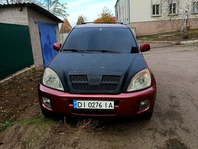 Красный Чери Тигго, объемом двигателя 2.4 л и пробегом 0 тыс. км за 3000 $, фото 1 на Automoto.ua