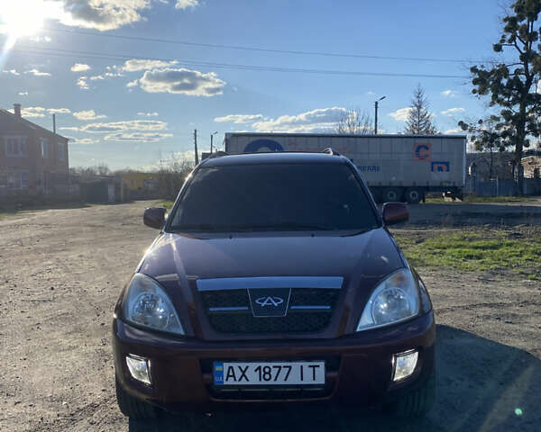 Червоний Чері Тігго, об'ємом двигуна 2 л та пробігом 76 тис. км за 4500 $, фото 1 на Automoto.ua