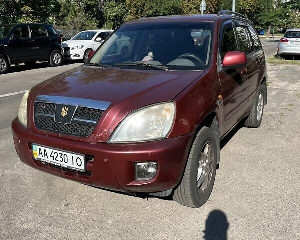Червоний Чері Тігго, об'ємом двигуна 2.4 л та пробігом 220 тис. км за 3500 $, фото 1 на Automoto.ua