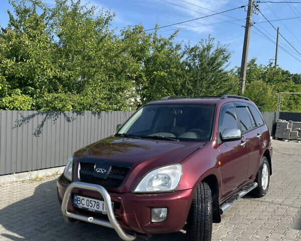 Червоний Чері Тігго, об'ємом двигуна 2 л та пробігом 270 тис. км за 4900 $, фото 1 на Automoto.ua
