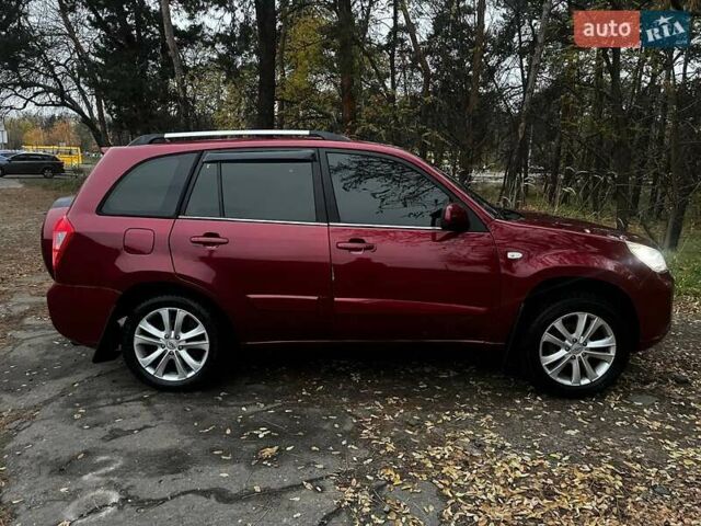 Красный Чери Тигго, объемом двигателя 1.85 л и пробегом 144 тыс. км за 5800 $, фото 1 на Automoto.ua