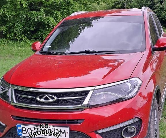 Красный Чери Тигго, объемом двигателя 2 л и пробегом 65 тыс. км за 9000 $, фото 1 на Automoto.ua
